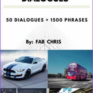 travel english dialogues: 50 dialogues + 1500 phrases